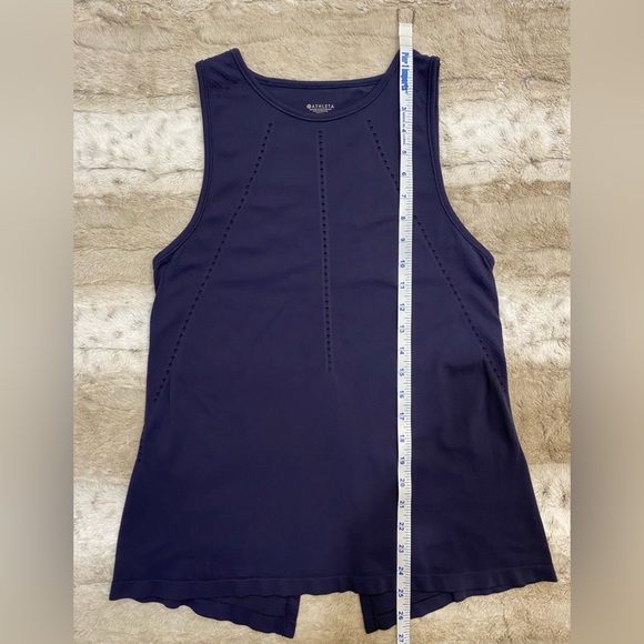 Athleta Foothill Seamless Tank Size XS Color Navy - Picture 6 of 10